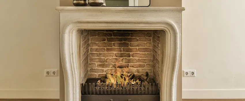 Vintage-style Fireplace Redesign in Fair Lawn, New Jersey
