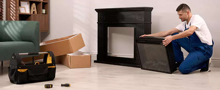 Old Rusted Metal Fireplace Repair And Replacement in Fair Lawn, NJ